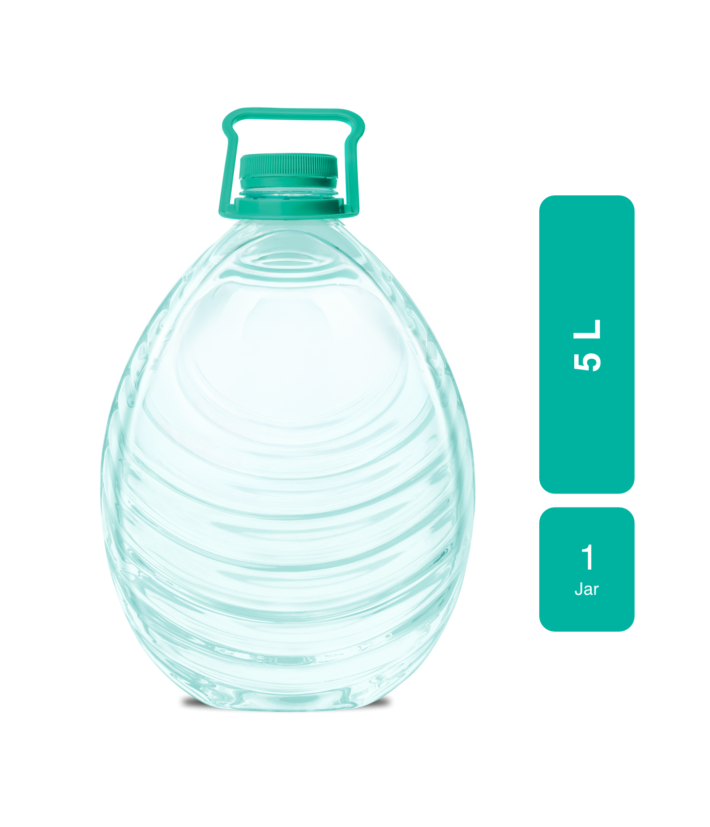 Bisleri 5 L Packaged Drinking Water without label